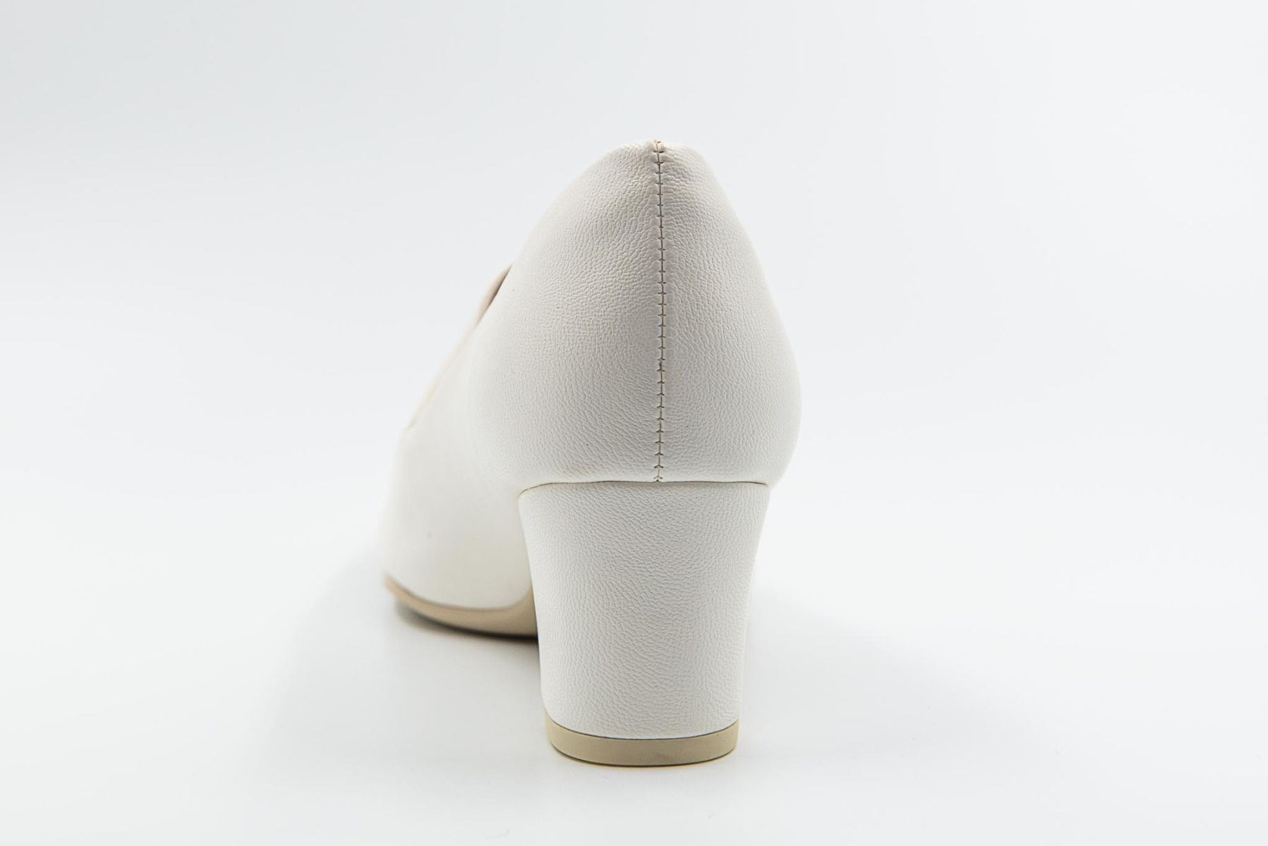 SAPATO SCARPIN BRANCO FOSCO SALTO 5 CM PICCADILLY