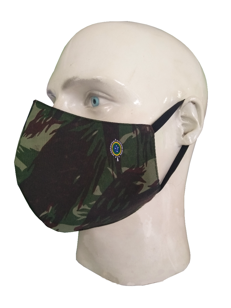 Kit com 2 Máscaras  - Cor Camuflado