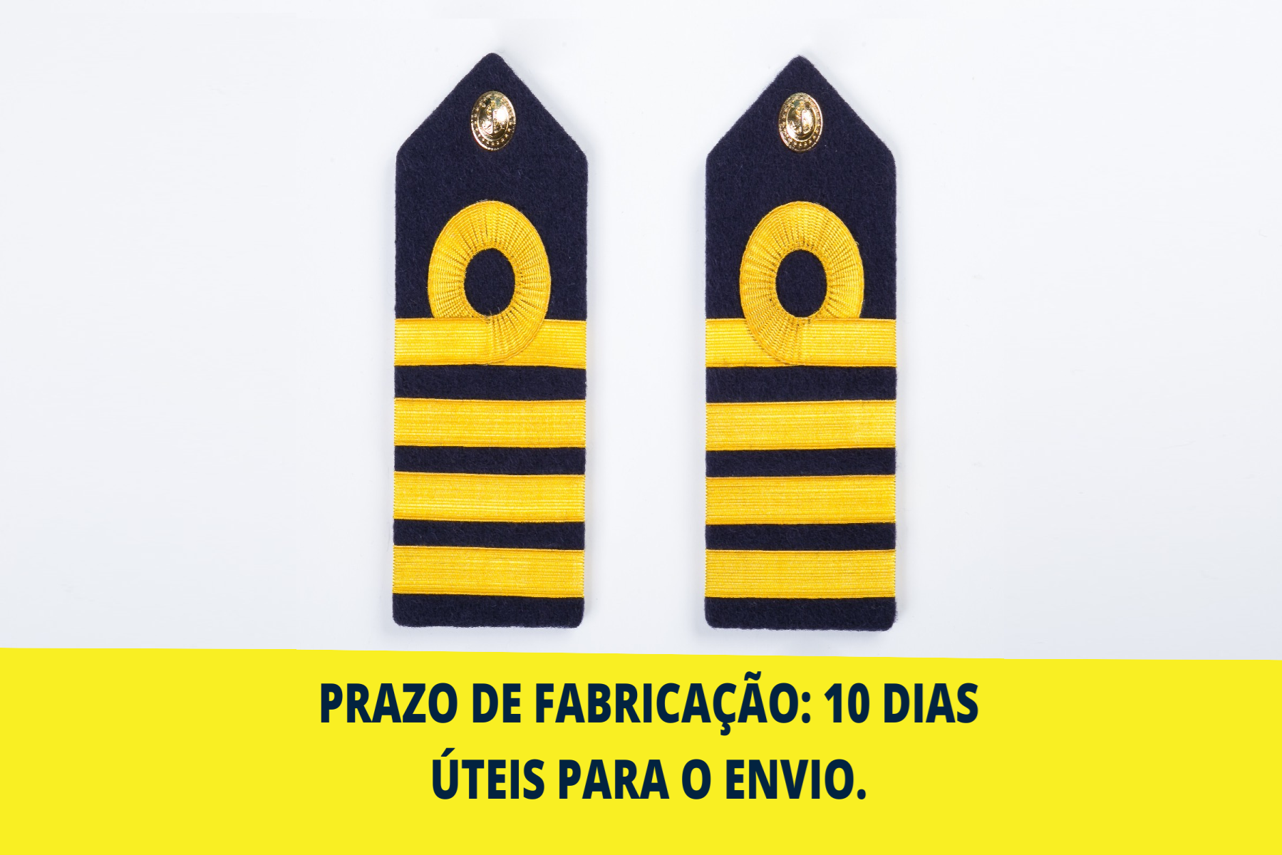  INSÍGNIA DE OMBRO PLATINA OFICIAL - CMG