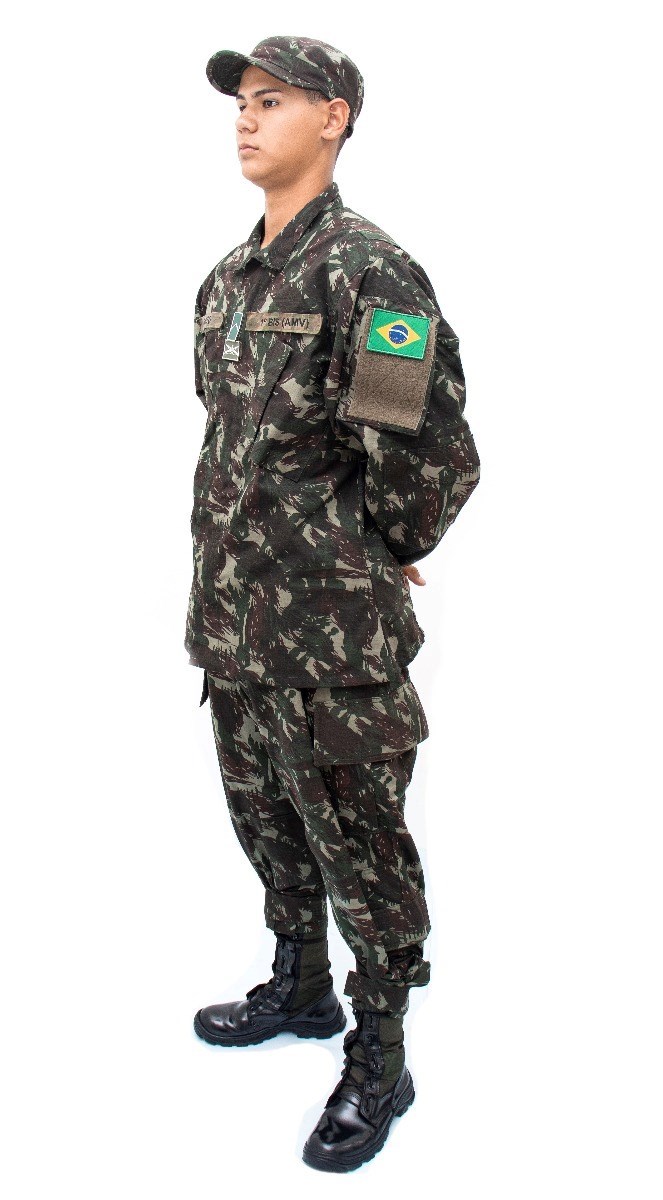 PED CONJUNTO CAMUFLADO ALTO DESEMPENHO EXÉRCITO BRASILEIRO (SEM GORRO) 