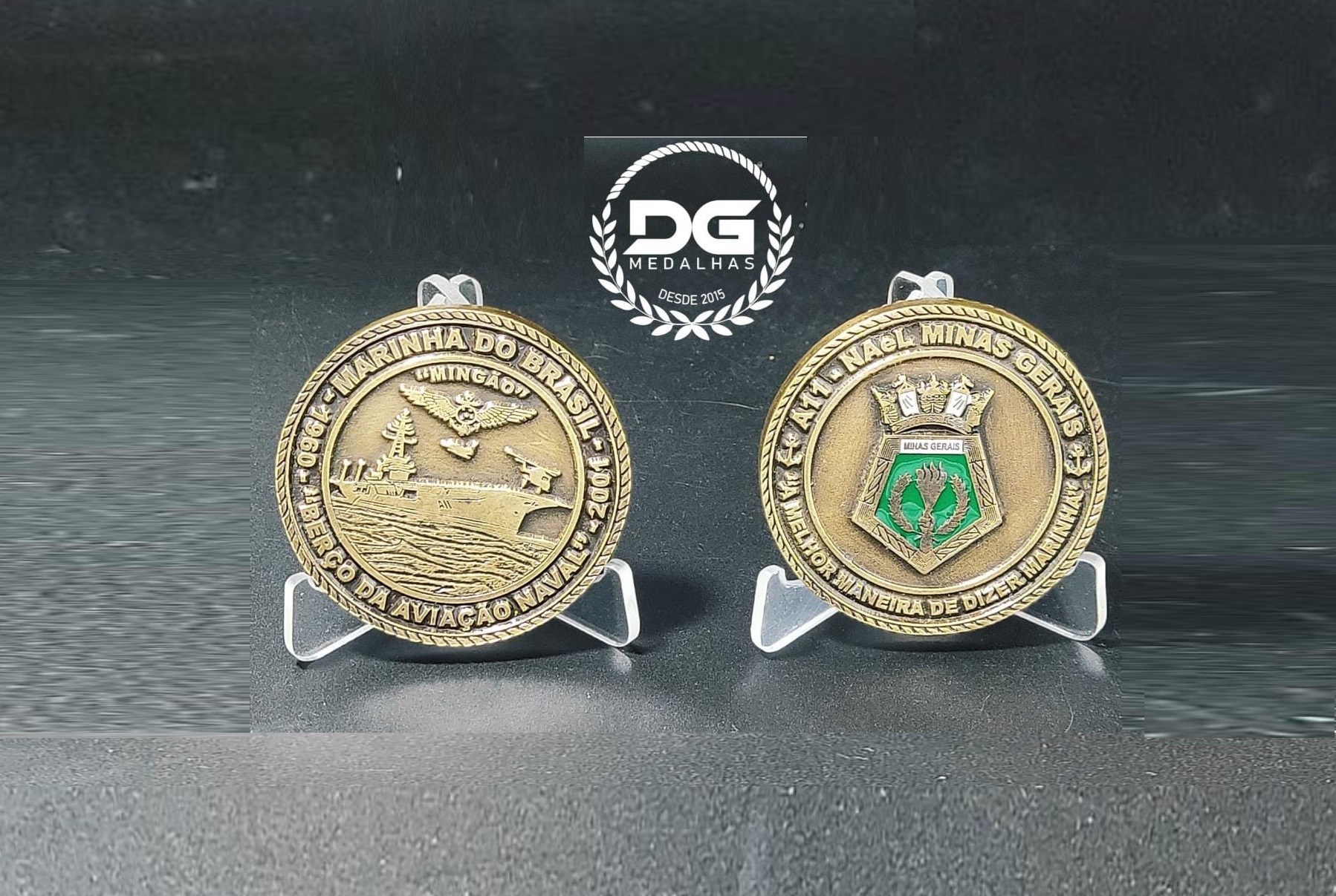 Moeda Navio Aeródromo Ligeiro Minas Gerais