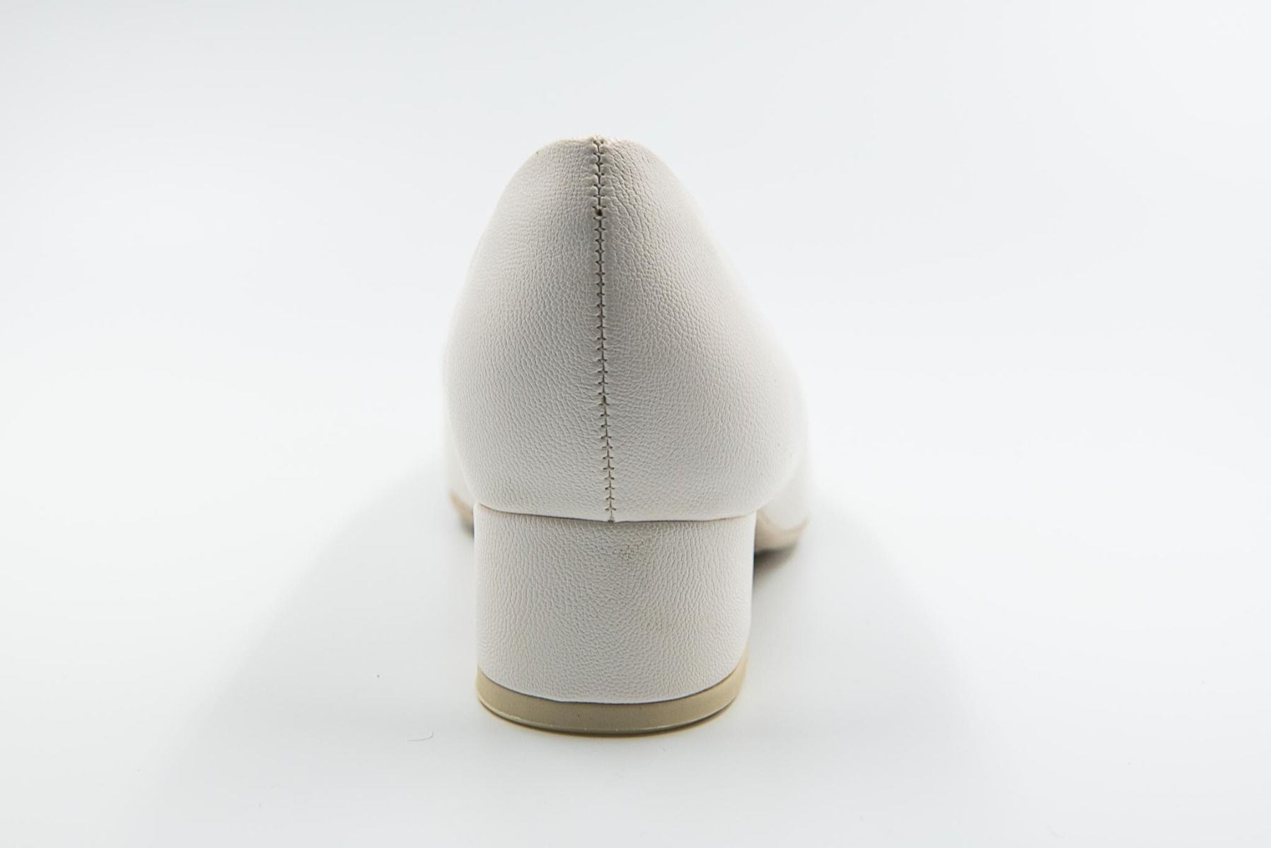 SAPATO MOCASSIM BRANCO FOSCO SALTO 3 CM PICCADILLY