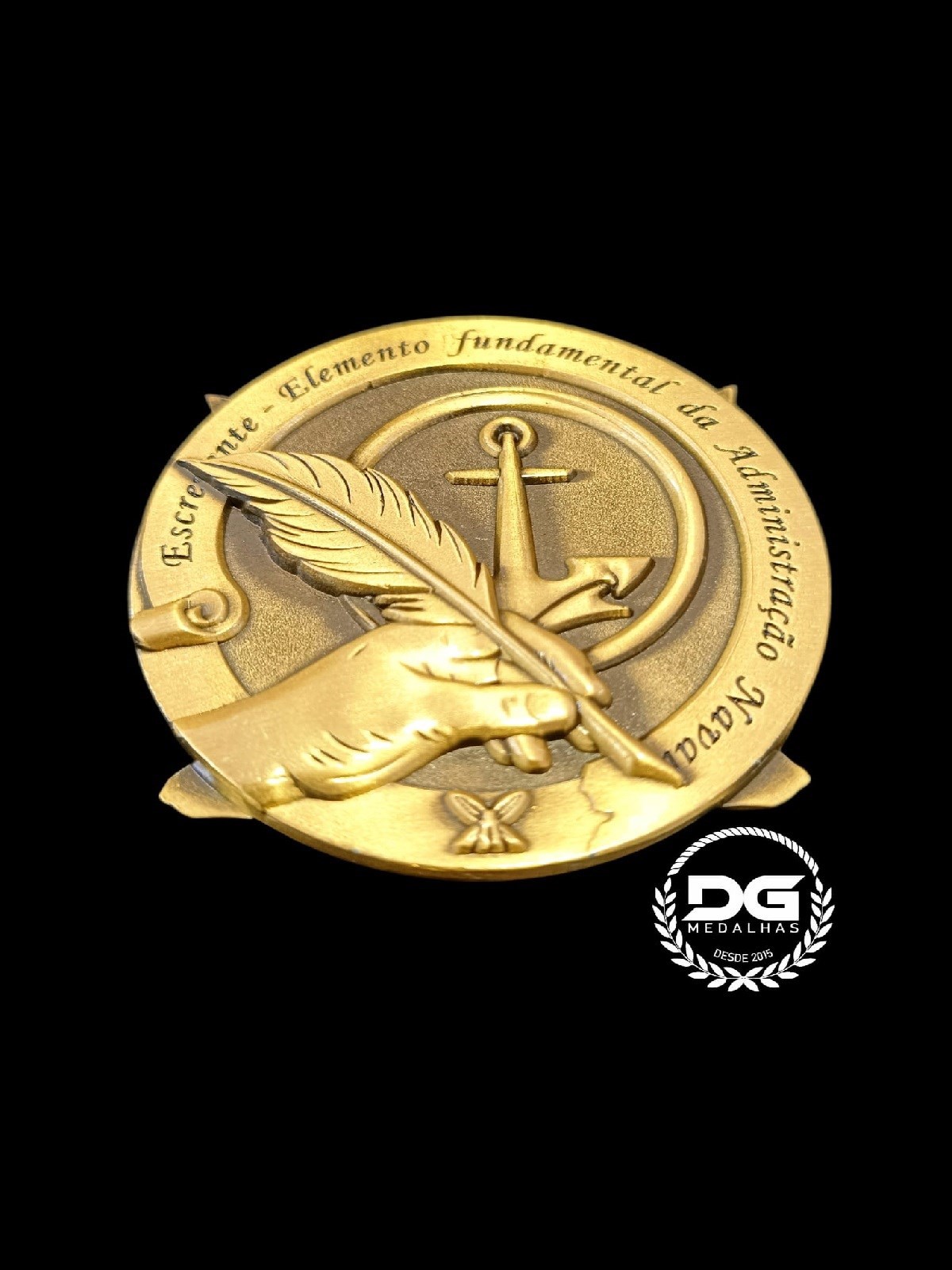 Moeda em 3D - Profissão Escrita