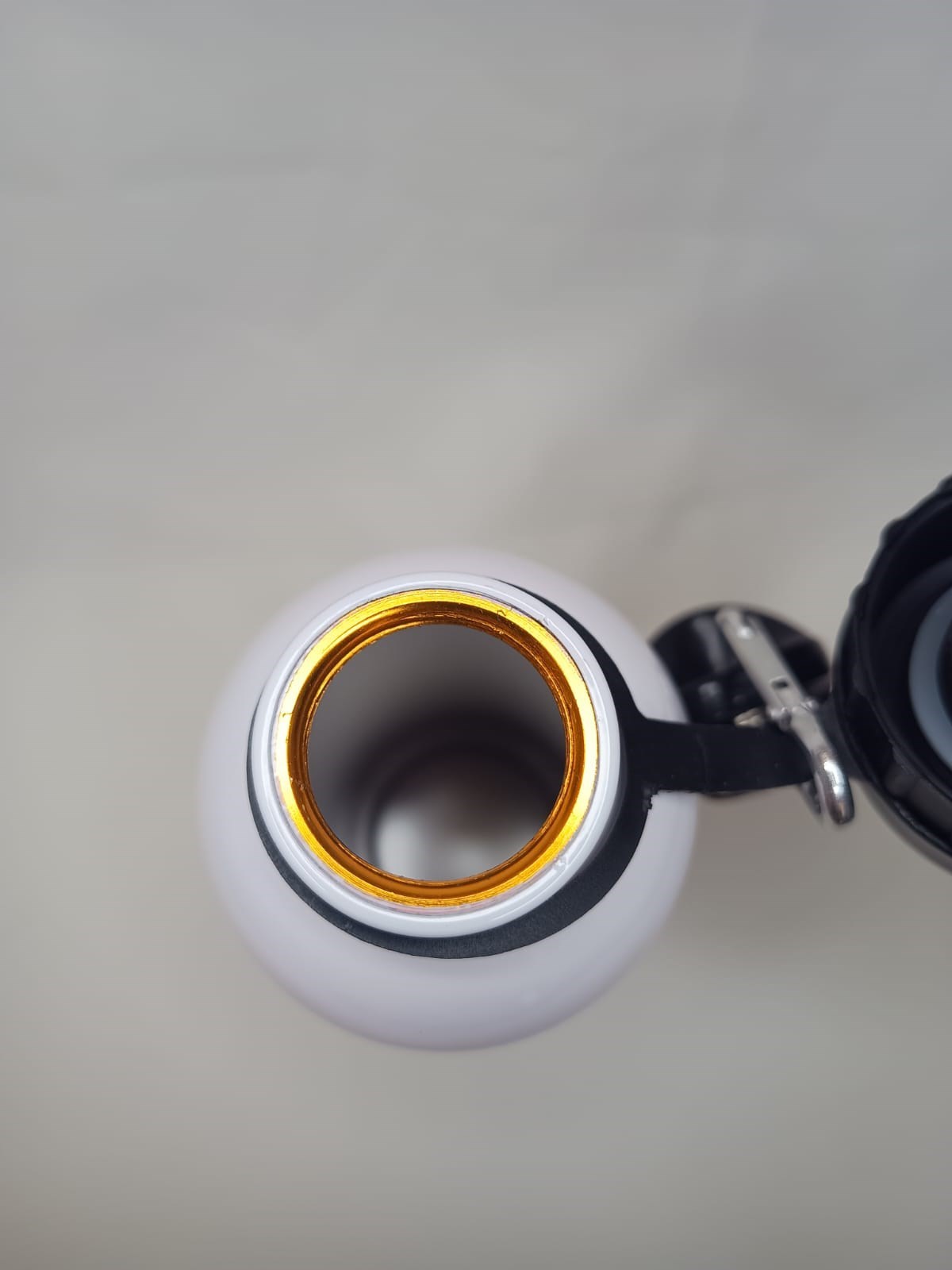 Squeeze de alumínio branca personalizada Marinha - Promoção