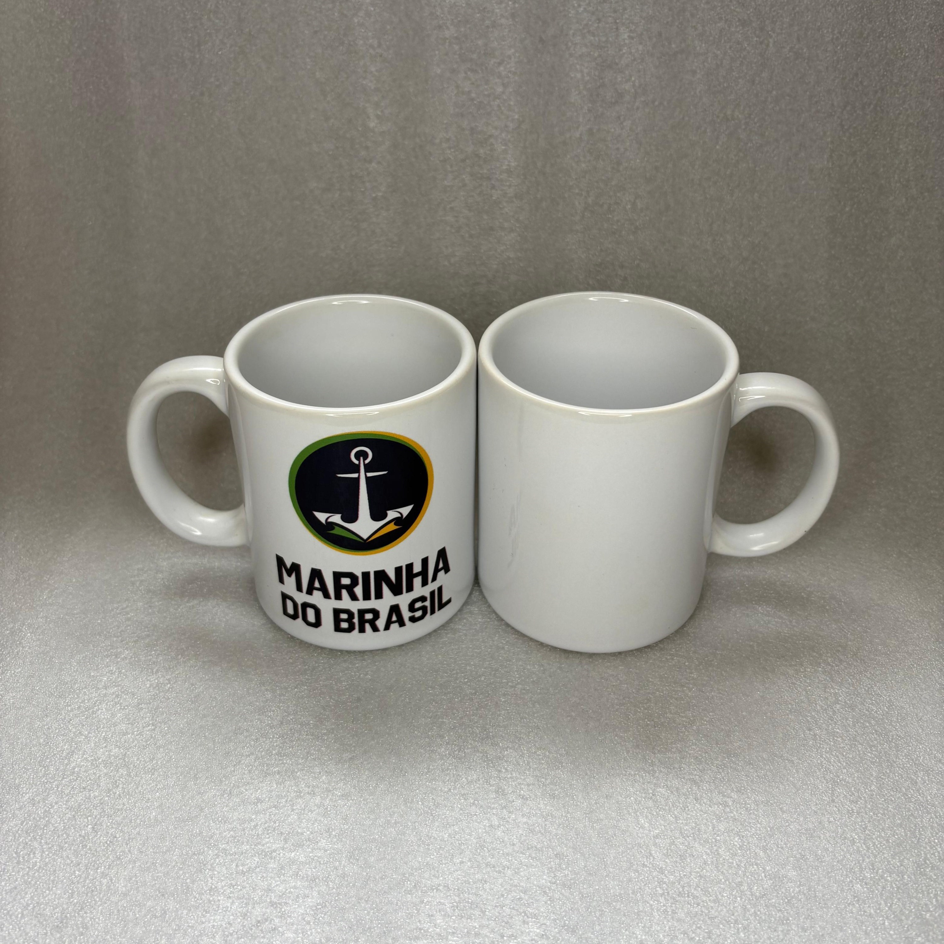 Caneca de Cerâmica branca personalizada 