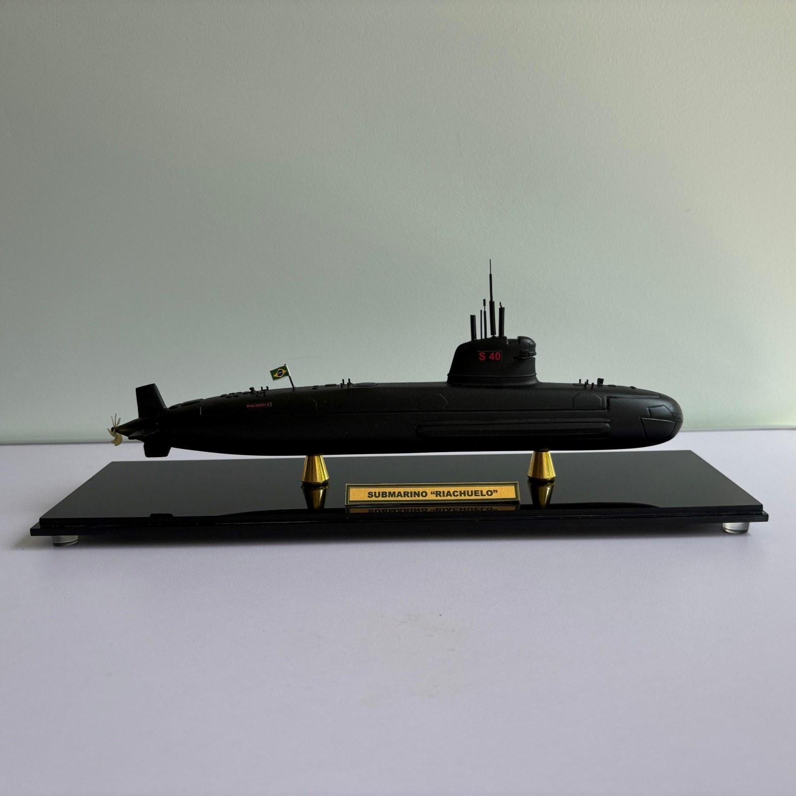 Maquete Submarino RIACHUELO ( S40 ) Produto sobre encomenda 