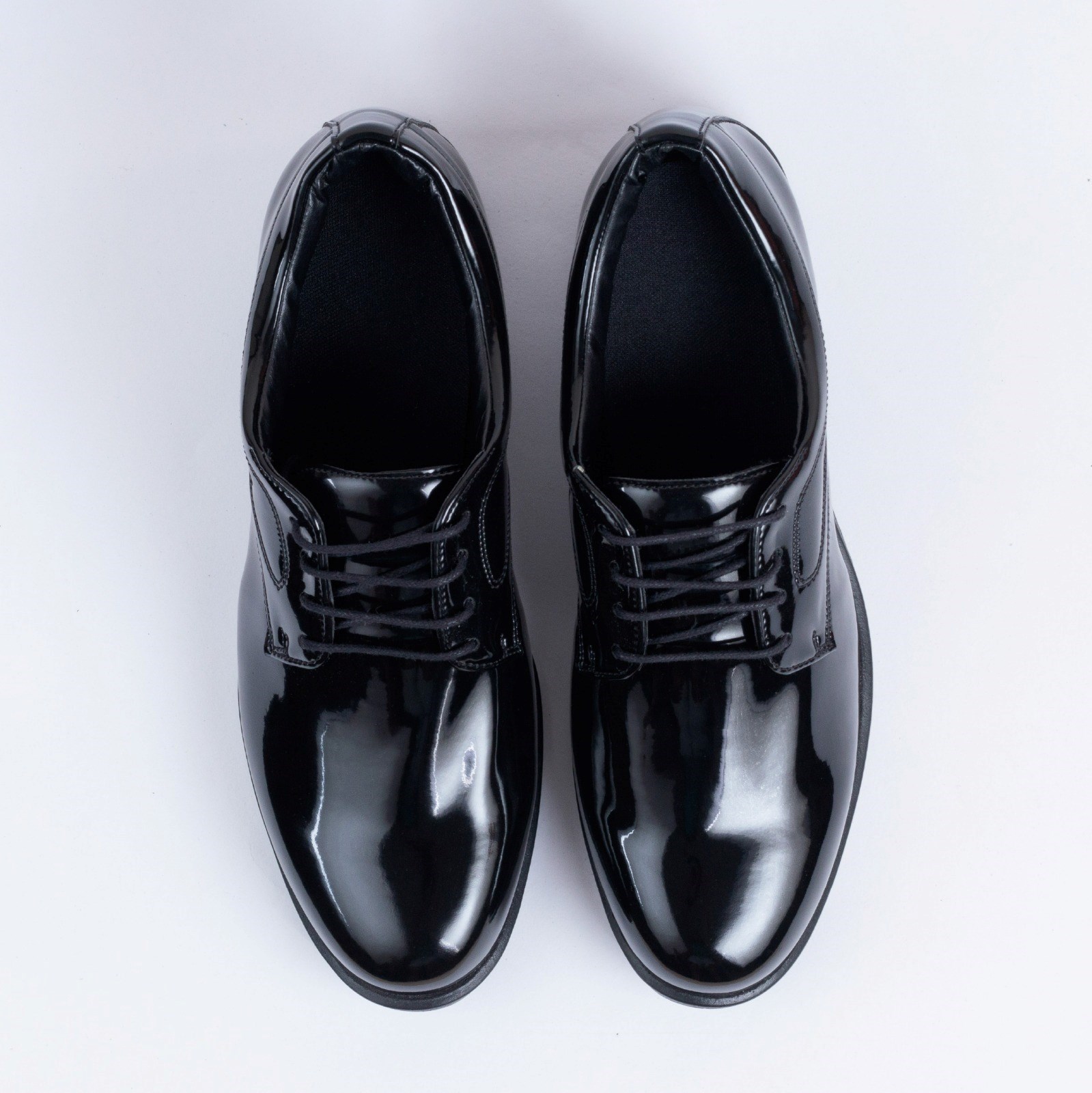 Sapato Social Patriota Feminino Marinha Preto Verniz 