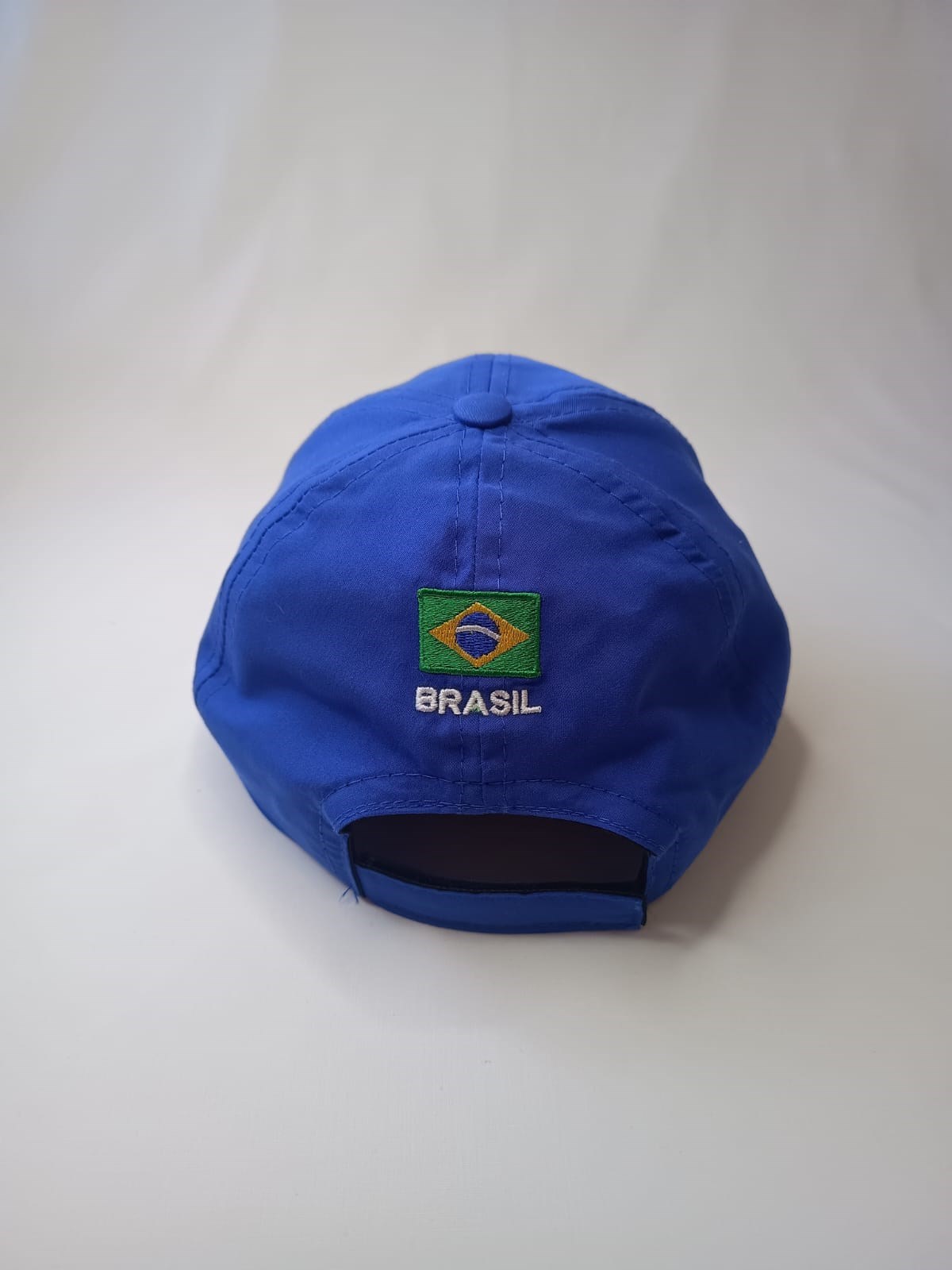 Boné Tactel Azul Royal Brasão Marinha ( Promoção )