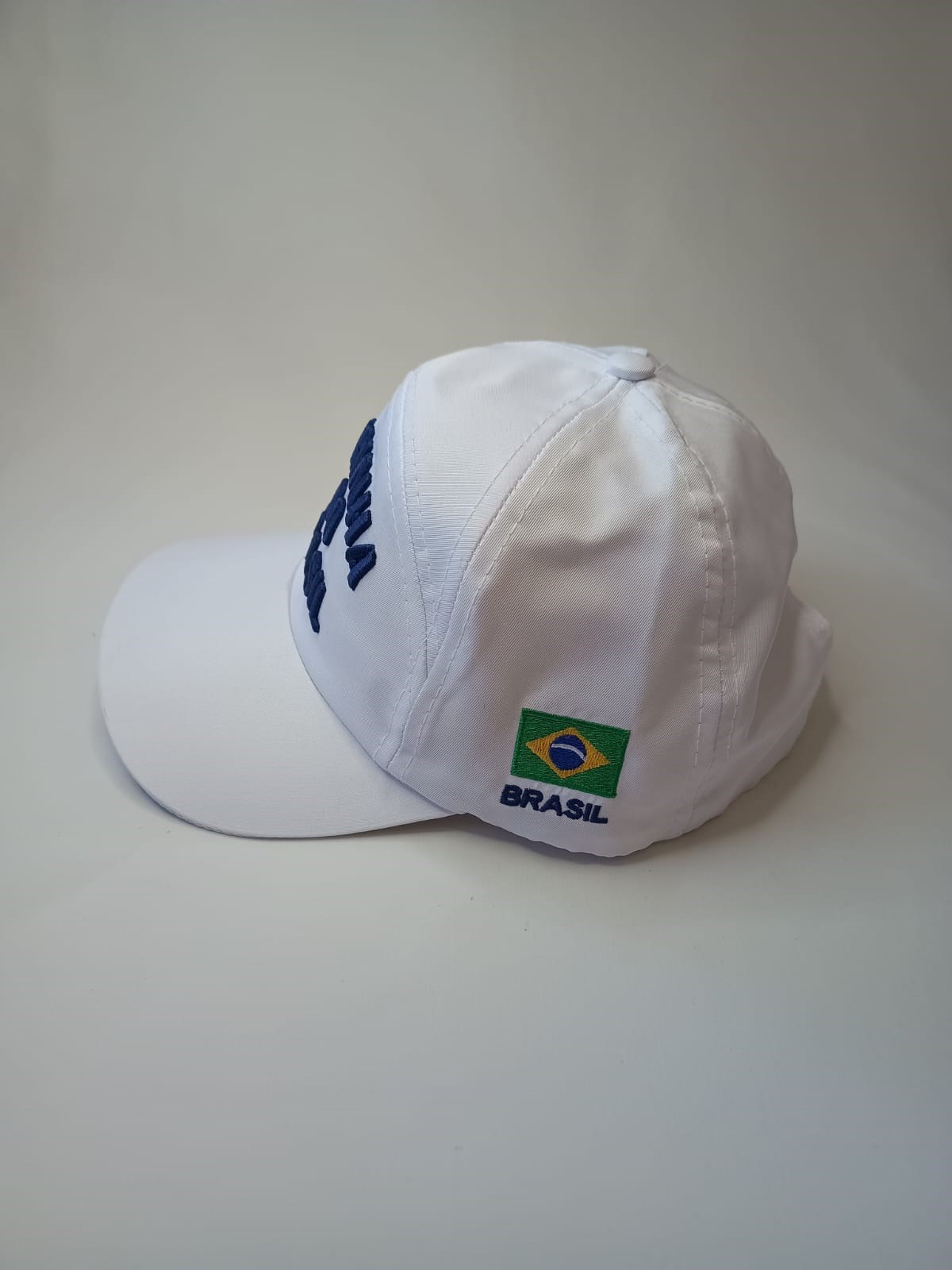Boné Microfibra Marinha do Brasil em alto relevo 