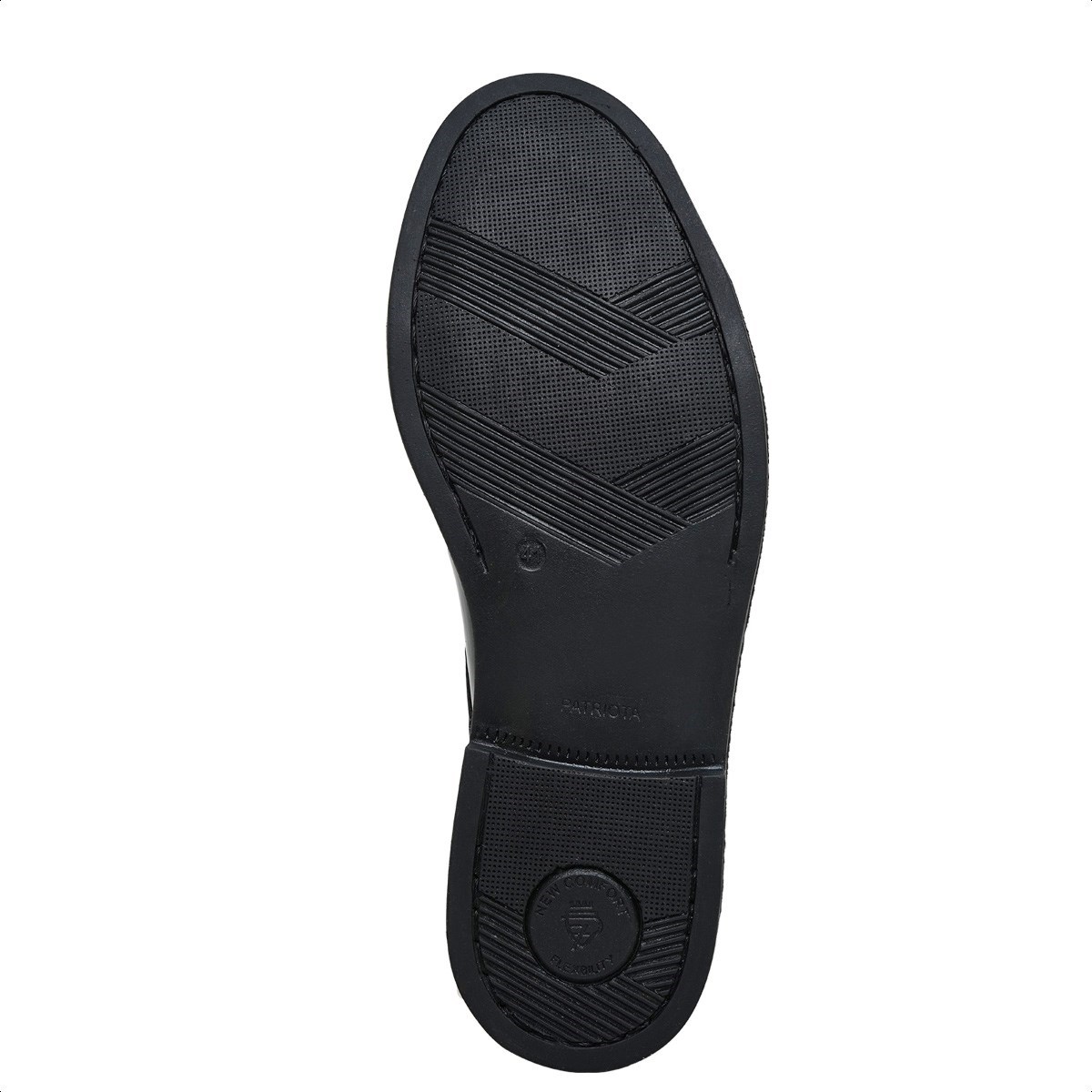 Sapato Social Patriota Preto Verniz