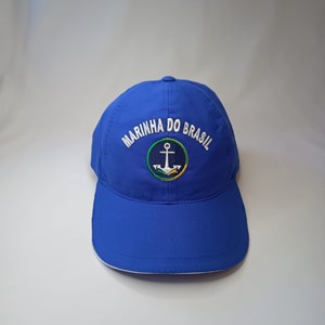 Boné Tactel Azul Royal Nova Logo