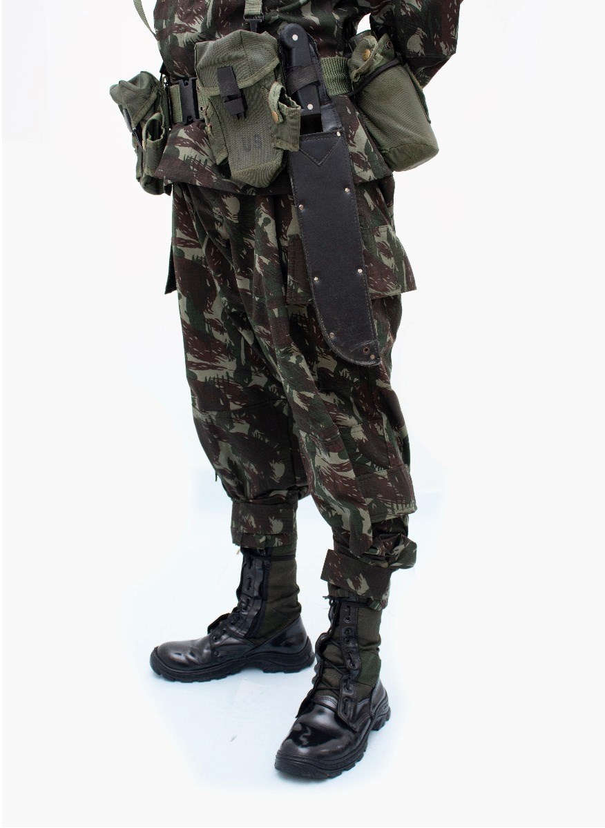 PED CONJUNTO CAMUFLADO ALTO DESEMPENHO EXÉRCITO BRASILEIRO (COM GORRO)