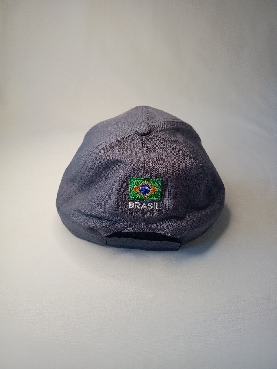 Boné Tactel Cinza Brasão Marinha( Promoção ) 