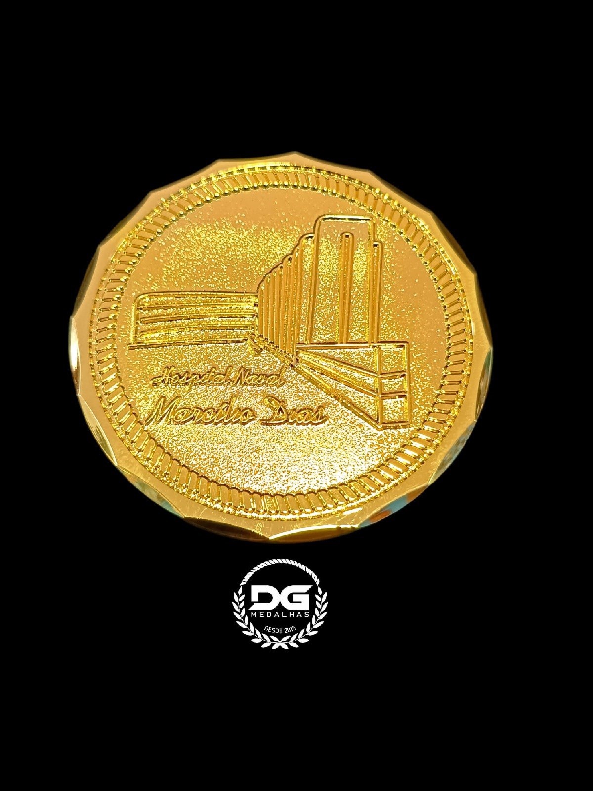 Moeda em 3D - Hospital Naval Marcilio Dias