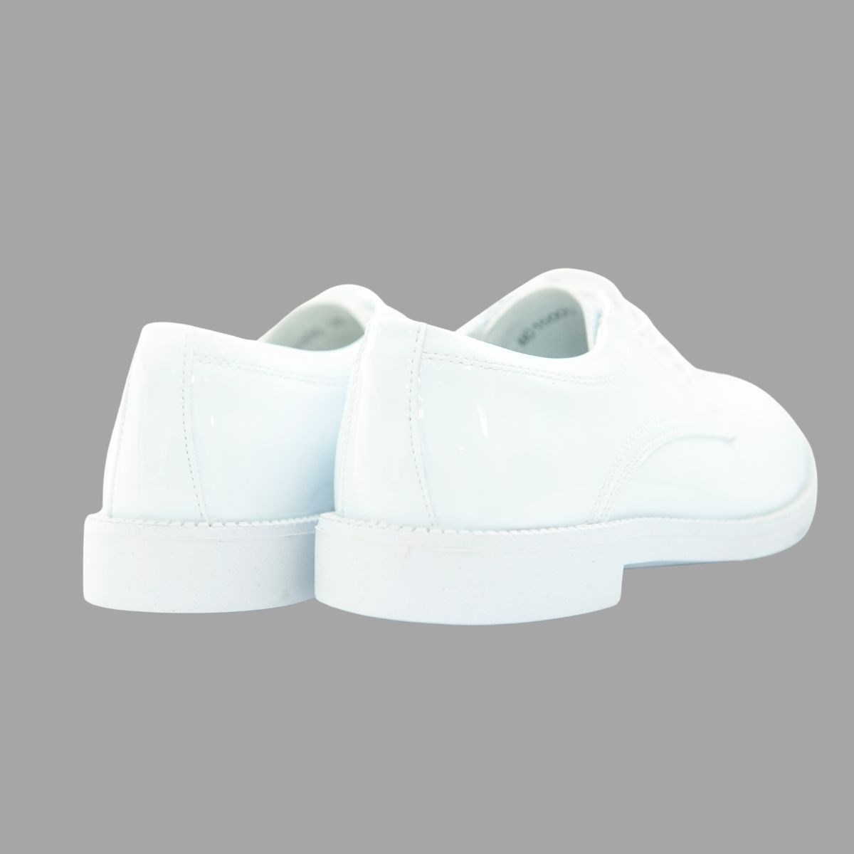 Sapato Social Patriota Branco Verniz