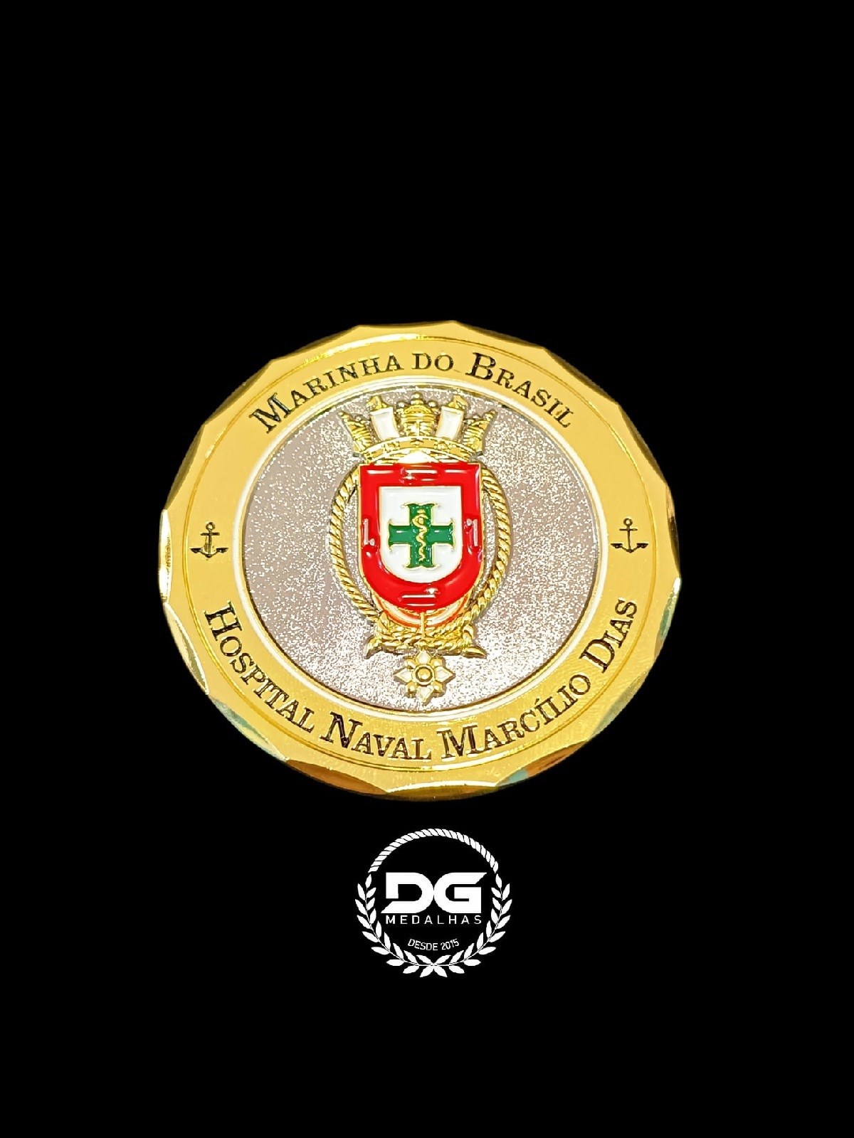 Moeda em 3D - Hospital Naval Marcilio Dias