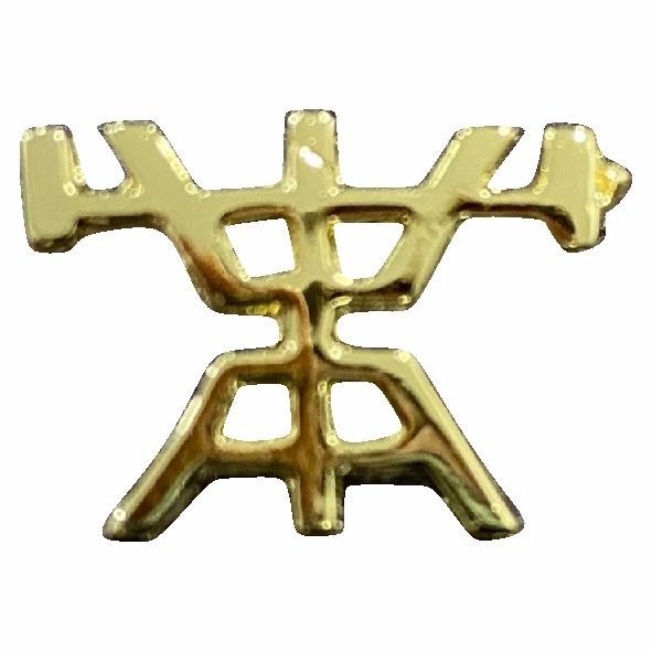 Distintivo de Gola Direção de tiro